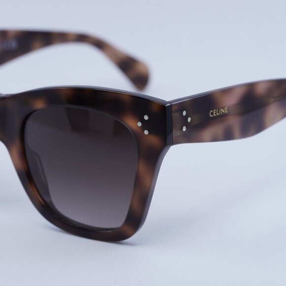 Celine CL4004IN 55K Sunglasses Havana Pink Cat Eye Frame - Picture 9 of 12